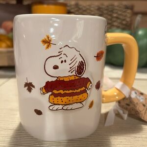 Rae Dunn Snoopy “Sweater Weather” Coffee Mug, NWT